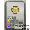 Image 2 : 1897 $5 Gold Half Eagle NGC MS61
