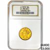 Image 1 : 1878 $5 Gold Half Eagle NGC MS60