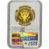 Image 2 : 1964-2014-W Gold Kennedy 50C NGC PF69 Ultra Cameo