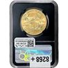 Image 2 : 2018-W Burnished 1OZ Gold Eagle $50 NGC MS70