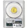 Image 2 : 2016-W 1/10 OZ Gold Mercury Dime PCGS SP70
