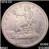 Image 1 : 1874-CC Silver Trade Dollar UNCIRCULATED