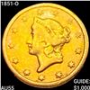 Image 1 : 1851-O Rare Gold Dollar HIGH GRADE