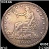 Image 1 : 1878-CC Silver Trade Dollar NEARLY UNCIRCULATED