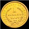 Image 2 : 1849 Rare Gold Dollar UNCIRCULATED