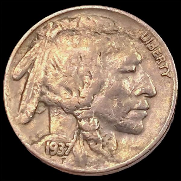 1937-D 3 Leg Buffalo Nickel