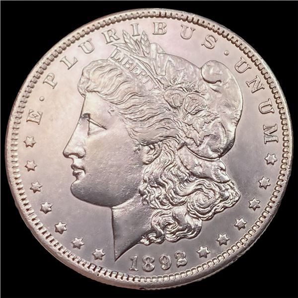 1892-CC Morgan Silver Dollar