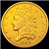 Image 1 : 1834 Pl 4 $5 Gold Half Eagle