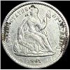 Image 1 : 1861 Seated Liberty Half Dime LIGHTLY CIRCULATED