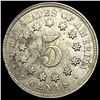 Image 2 : 1867 Shield Nickel LIGHTLY CIRCULATED