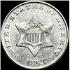 Image 1 : 1853 Silver Three-Cent Piece  UNCIRCULATED