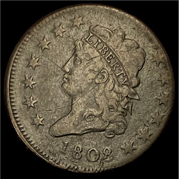 1808 Classic Head Large Cent  LIGHTLY CIRCULATED