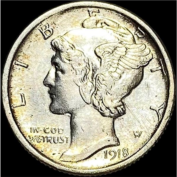 1918 Silver Mercury Dime  UNCIRCULATED