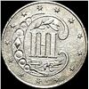 Image 2 : 1862 Silver Three-Cent Piece  UNCIRCULATED