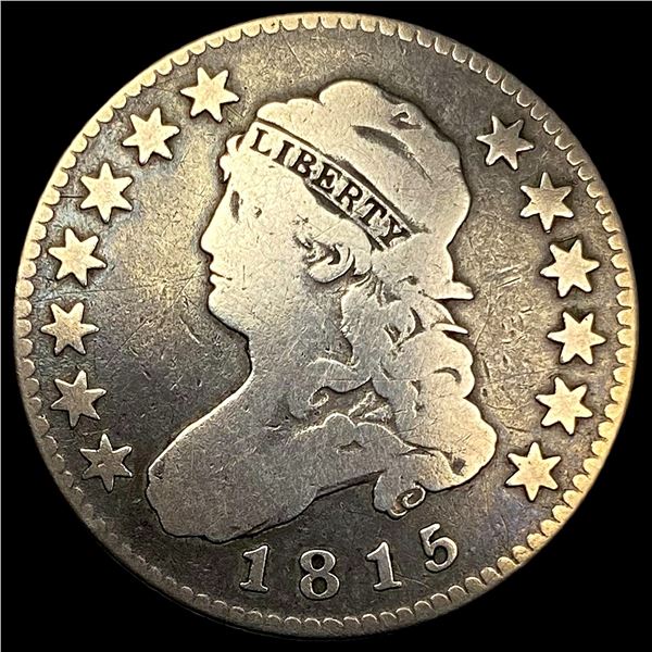 1815 Capped Bust Quarter  LIGHTLY CIRCULATED