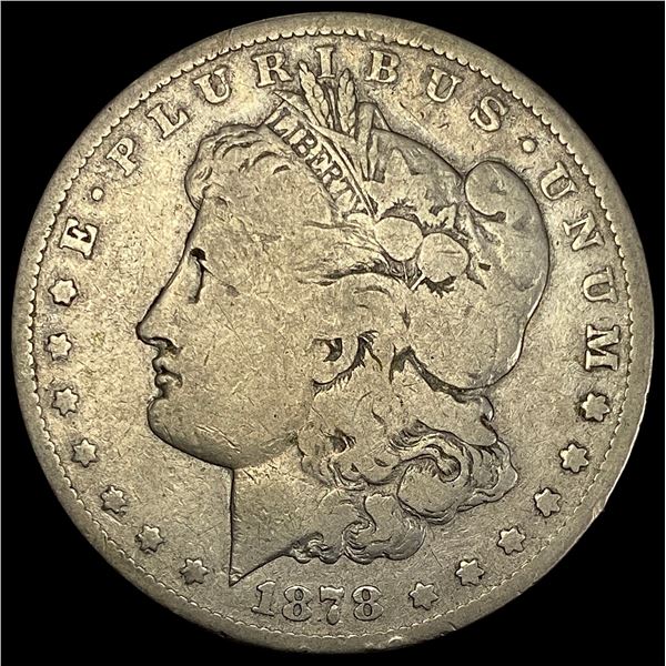 1878-CC Silver Morgan Dollar  NICELY CIRCULATED