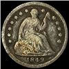 Image 1 : 1849-O Seated Liberty Half Dime  NICELY CIRCULATED