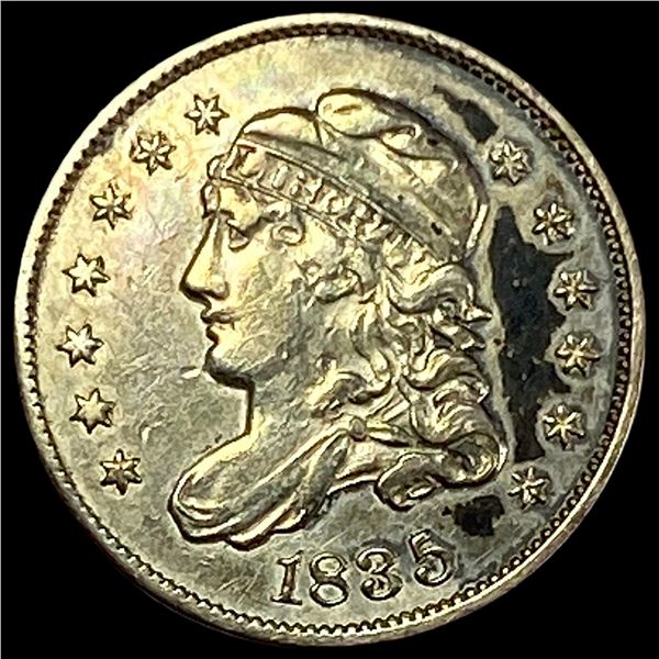 1835 Capped Bust Half Dime  CLOSELY UNCIRCULATED