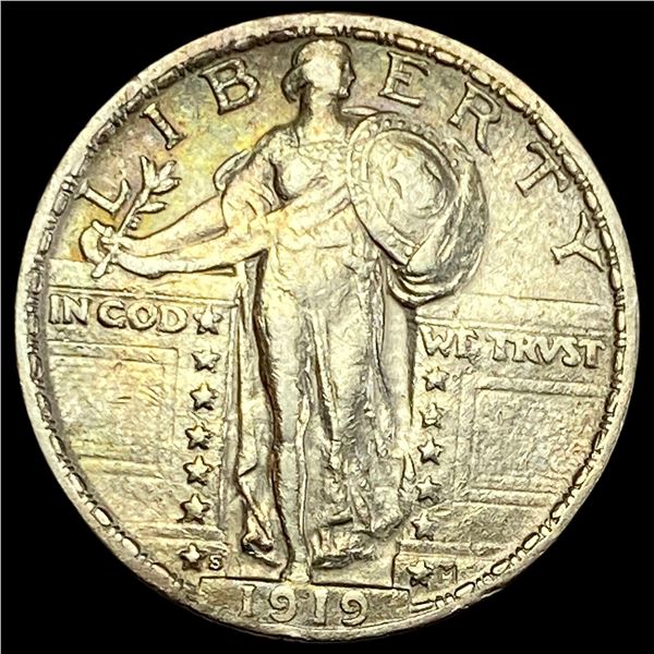1919-S Standing Liberty Quarter  CLOSELY UNCIRCULATED