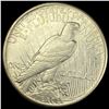 Image 2 : 1921 Silver Peace Dollar  CLOSELY UNCIRCULATED