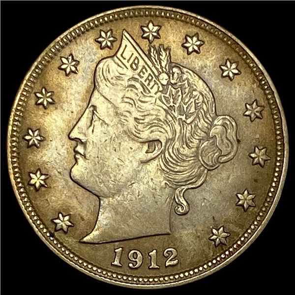 1912-D Liberty Head Nickel  NEARLY UNCIRCULATED