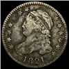 Image 1 : 1821 Capped Bust Dime  NICELY CIRCULATED