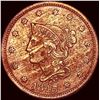 Image 1 : 1843 Braided Hair Large Cent CLOSELY UNCIRCULATED