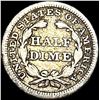 Image 2 : 1841 Seated Liberty Half Dime LIGHTLY CIRCULATED