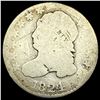Image 1 : 1824 Capped Bust Half Dollar  NICELY CIRCULATED