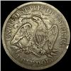 Image 2 : 1876 Seated Liberty Half Dollar  LIGHTLY CIRCULATED