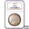 Image 1 : 1887 Morgan Silver Dollar NGC MS64
