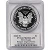 Image 2 : 2020-W Silver Eagle PCGS PR69 DCAM Reagan Legacy