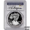 Image 1 : 1986-S Silver Eagle PCGS PR70 DCAM Thomas D Rogers