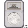 Image 1 : 2001 Silver Eagle NGC MS69