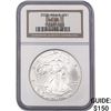 Image 1 : 2002 Silver Eagle NGC MS69