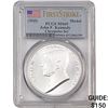 Image 1 : 2015 John F Kennedy 1OZ Silver Medal PCGS MS69