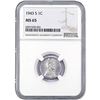 Image 1 : 1943-S Wheat Cent NGC MS65