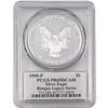 Image 2 : 1999-P Silver Eagle PCGS PR69 DCAM Reagan Legacy