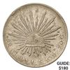 Image 1 : 1894Ga JS Mexico Silver 8 Reales CLOSELY UNCIRCULATED