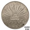 Image 1 : 1888Mo MH Mexico Silver 8 Reales CLOSELY UNCIRCULATED