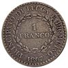 Image 2 : 1807 Italian States Lucca Silver Franco NEARLY UNCIRCULATED
