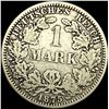 Image 2 : 1875-A Germany Silver 1 Reichsmark NEARLY UNCIRCULATED