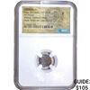 Image 1 : Judaea Alex, Jannaeus 103-76 BC Bronze Purtah NGC