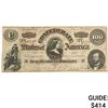 Image 1 : 1864 $100 Confederate States of America 7