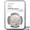 Image 1 : 1883-O Morgan Silver Dollar NGC MS63
