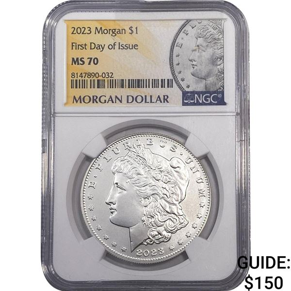 2023 Morgan Silver Dollar NGC MS70
