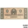 Image 1 : 1864 $1 Confederate States of America Richmond