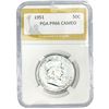 Image 1 : 1951 Franklin Half Dollar PGA PR66 CAMEO