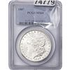 Image 1 : 1887 Morgan Silver Dollar PCGS MS64
