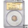 Image 1 : 1869 Seated Liberty Half Dime PCGS MS62